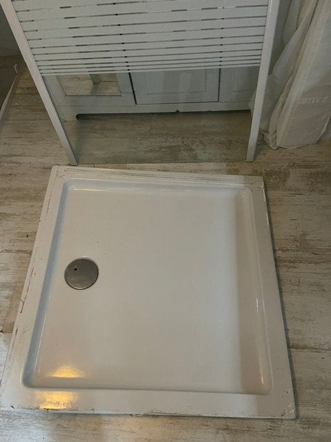 Douche bak met deur en 1  zijwand, Doe-het-zelf en Verbouw, Sanitair, Ophalen, Douche