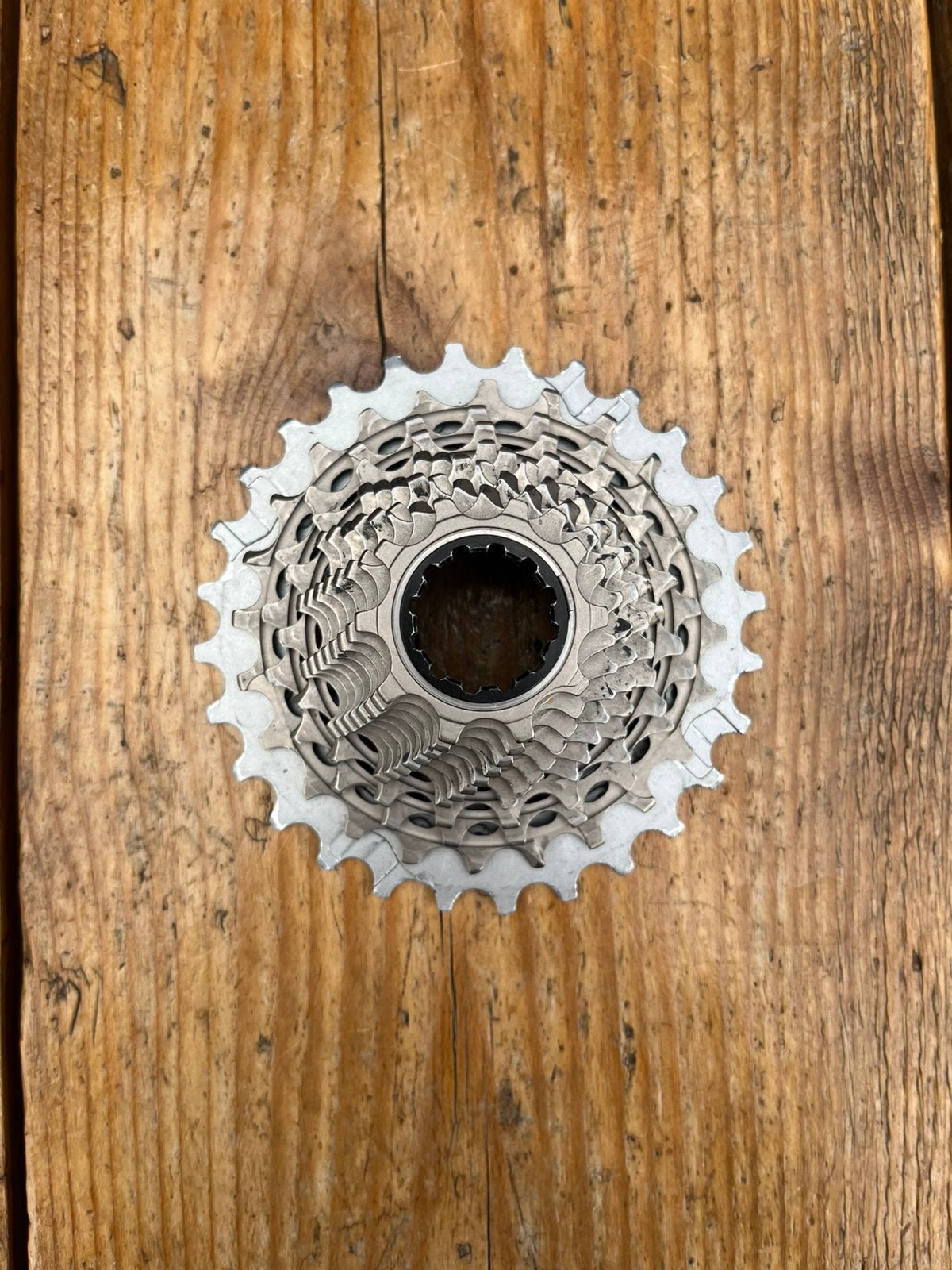 Sram Red AXS 10-28 cassette, Fietsen en Brommers, Ophalen of Verzenden, Zo goed als nieuw, Aluminium, Derailleur of Ketting