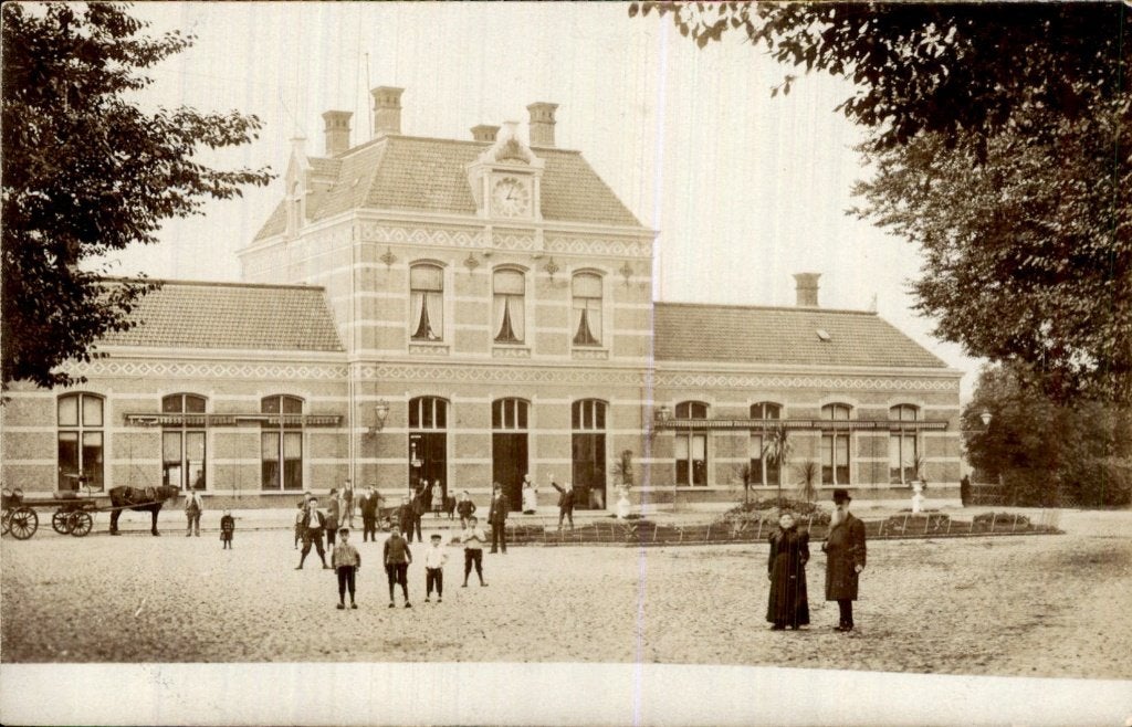Gorinchem Gorkum - Station - Fotokaart, Ophalen of Verzenden, Voor 1920, Ongelopen, Zuid-Holland