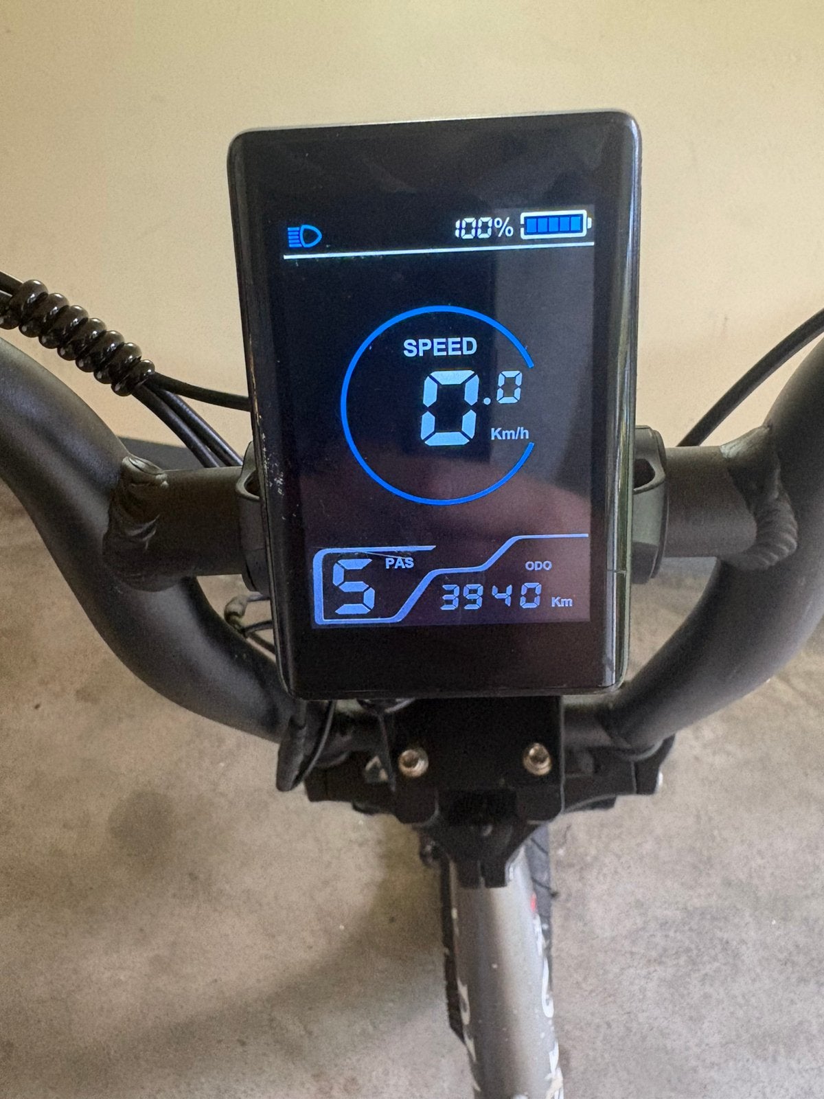 Diablo X1 fatbike kleur grijs met accu koplamp doet het niet, Ophalen, Gebruikt, Overige merken