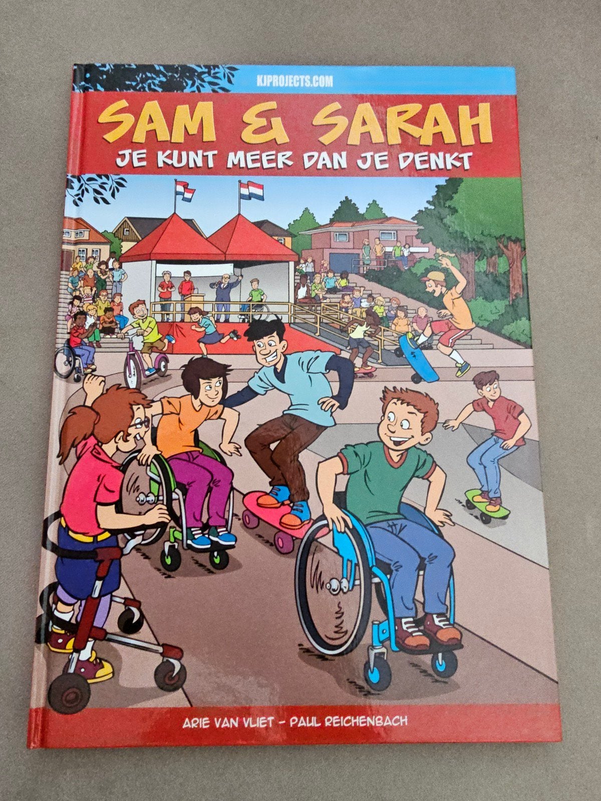 Sam & Sarah: Je kunt meer dan je denkt - stripboek, Ophalen, Nieuw, Arie van Vliet - Paul Reichenbach, Fictie algemeen