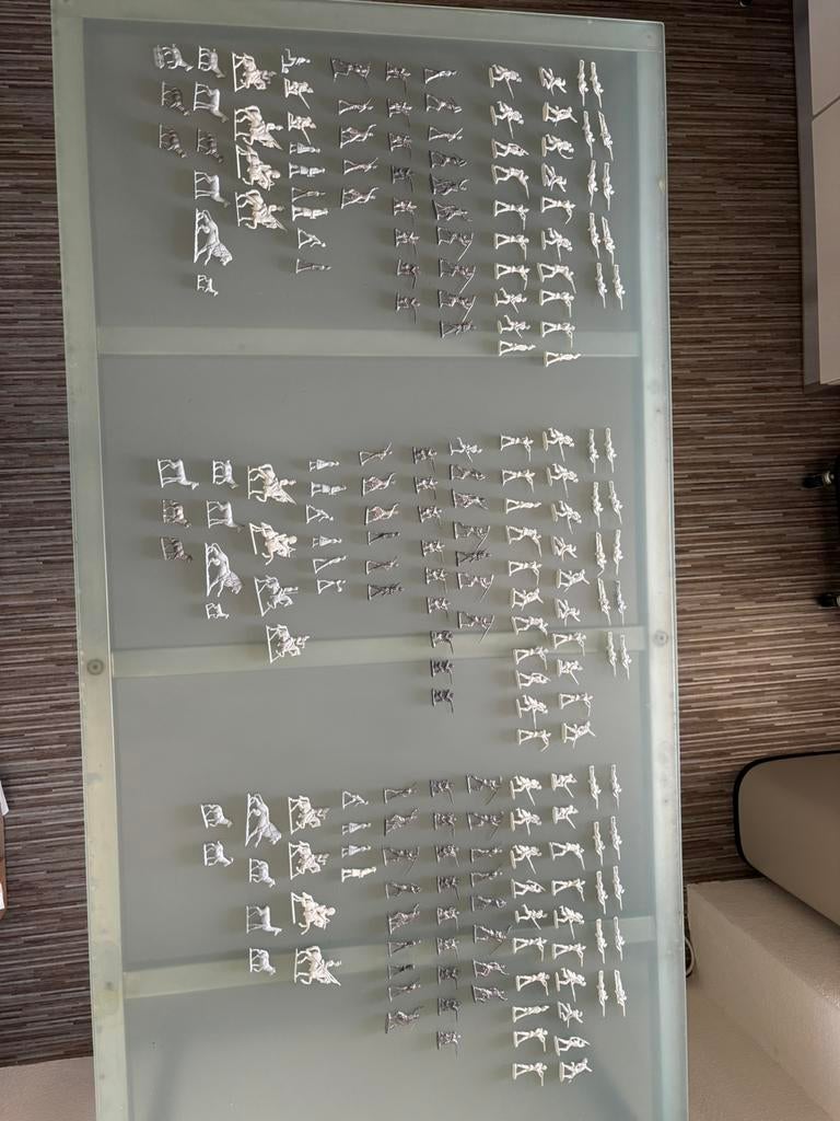 Grote set tinnen soldaten – 200+ miniaturen – verzamelobject, Ophalen of Verzenden, Landmacht, Overige gebieden