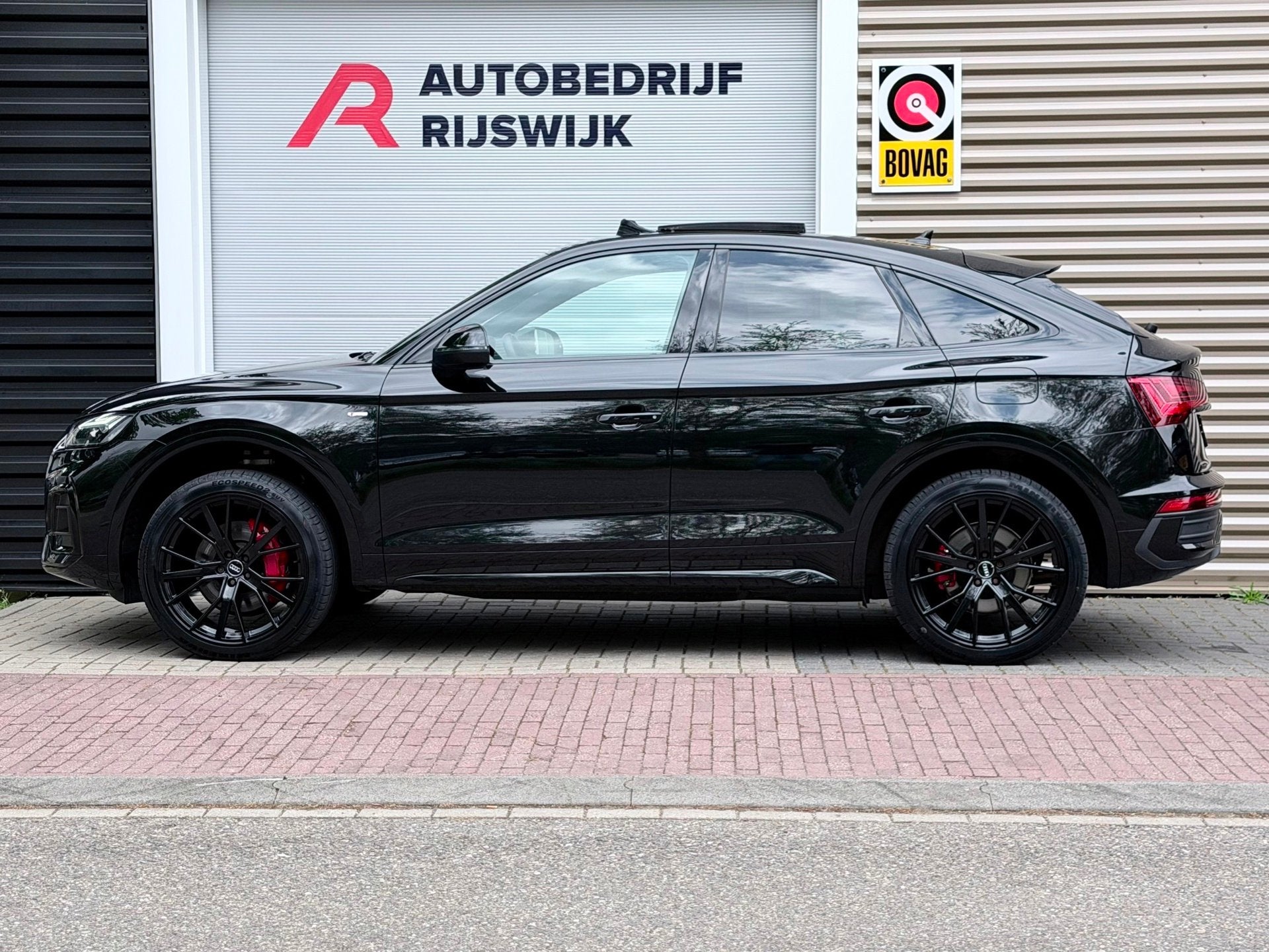 Audi Q5 Sportback 55 TFSI e S edition Competition Pano/Sfeer, Auto's, Automaat, 12 maanden, Automatische klimaatregeling, Gebruikt