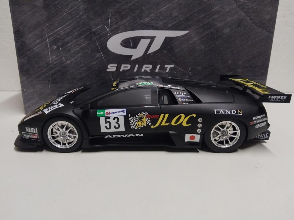 Lamborghini Murcielago GT1 J. Loc 2007 KYOSHO 1:18 KRD, Ophalen of Verzenden, Zo goed als nieuw, Auto, Kyosho
