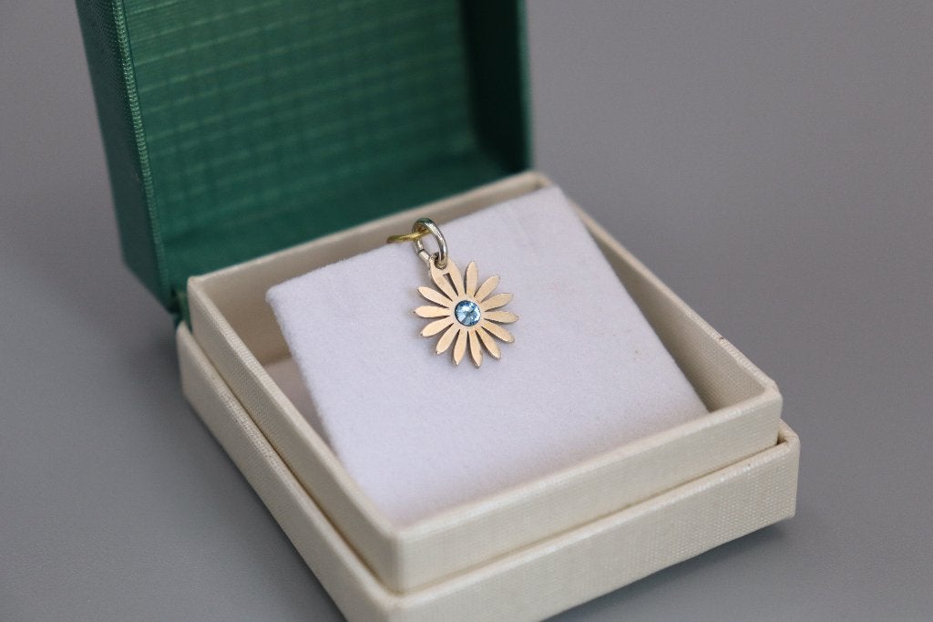 Zilveren kettinghanger | Madelief, Ophalen of Verzenden, Zo goed als nieuw, Zilver, Zilver