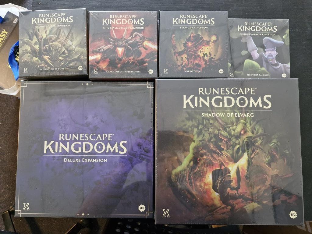 RuneScape Kingdoms: Shadow of Elvarg + uitbreidingen, Vijf spelers of meer, Ophalen of Verzenden, Nieuw