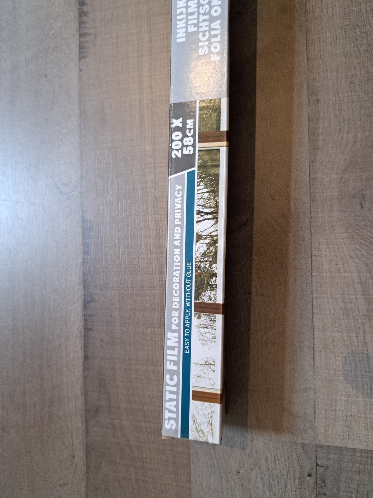 Inkijkwerende raamfolie - 200 x 58 cm, Minder dan 80 cm, Nieuw, Glasplaat, 160 cm of meer