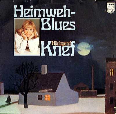 LP - Hildegard Knef - Heimweh-Blues, Europees, Inclusief binnenhoes, Ophalen of Verzenden, Zo goed als nieuw