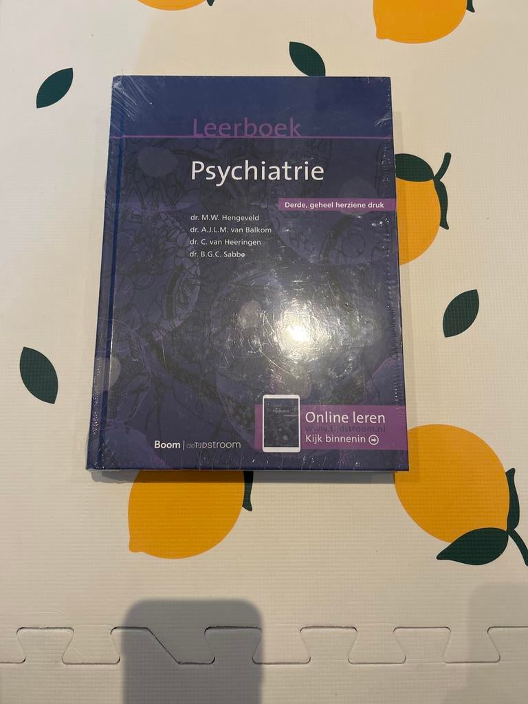 Leerboek Psychiatrie - Nieuw in verpakking, Ophalen of Verzenden, Gamma, Nieuw, HBO