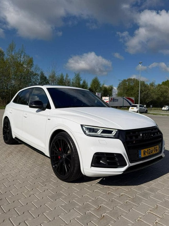 Audi SQ5 3.0 Tfsi Quattro 354pk Tiptronic 2017 Wit Uniek, Auto's, Automaat, Dealer onderhouden, Parkeerassistent, 2995 cc