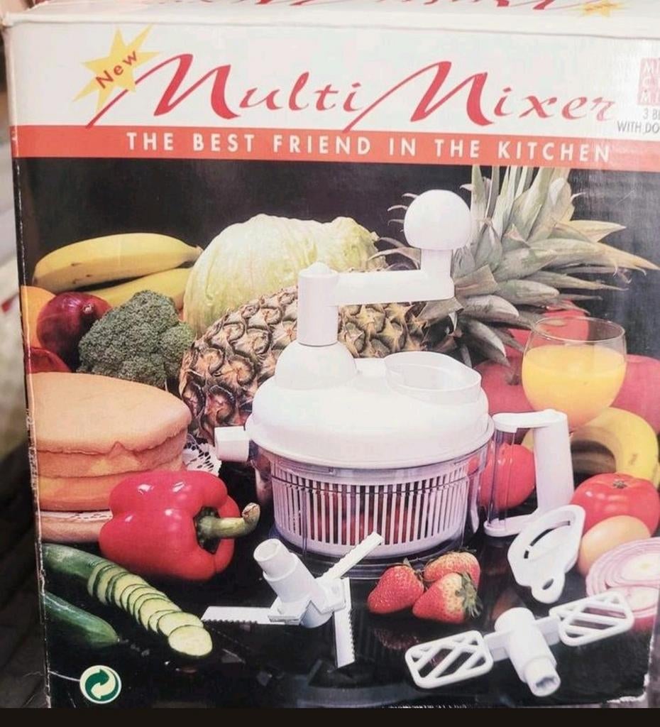 Multi Mixer: De Beste Vriend in de Keuken, Witgoed en Apparatuur, Keukenmixers, Minder dan 1 liter, Ophalen of Verzenden, Nieuw