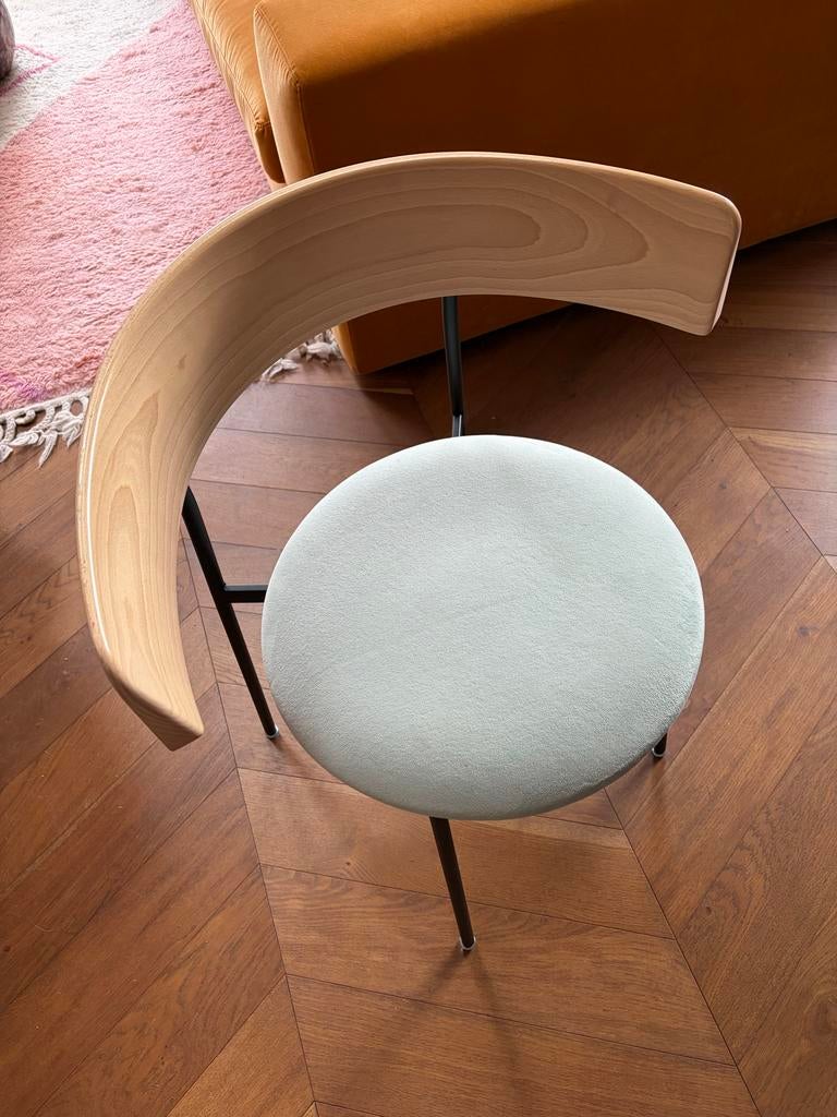 Fest Amsterdam Friday stoel mint, Huis en Inrichting, Stoelen, Gebruikt, Eén, Hout, Overige kleuren, Ophalen of Verzenden