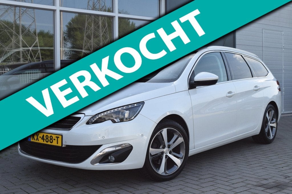Peugeot 308 SW 1.2 PureTech Blue Lease GT-line | Adaptive cr, Stof, Gebruikt, 1199 cc, 1165 kg