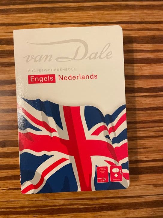Van dale pocketwoordenboek Engels-Nederlands, Ophalen of Verzenden, Zo goed als nieuw