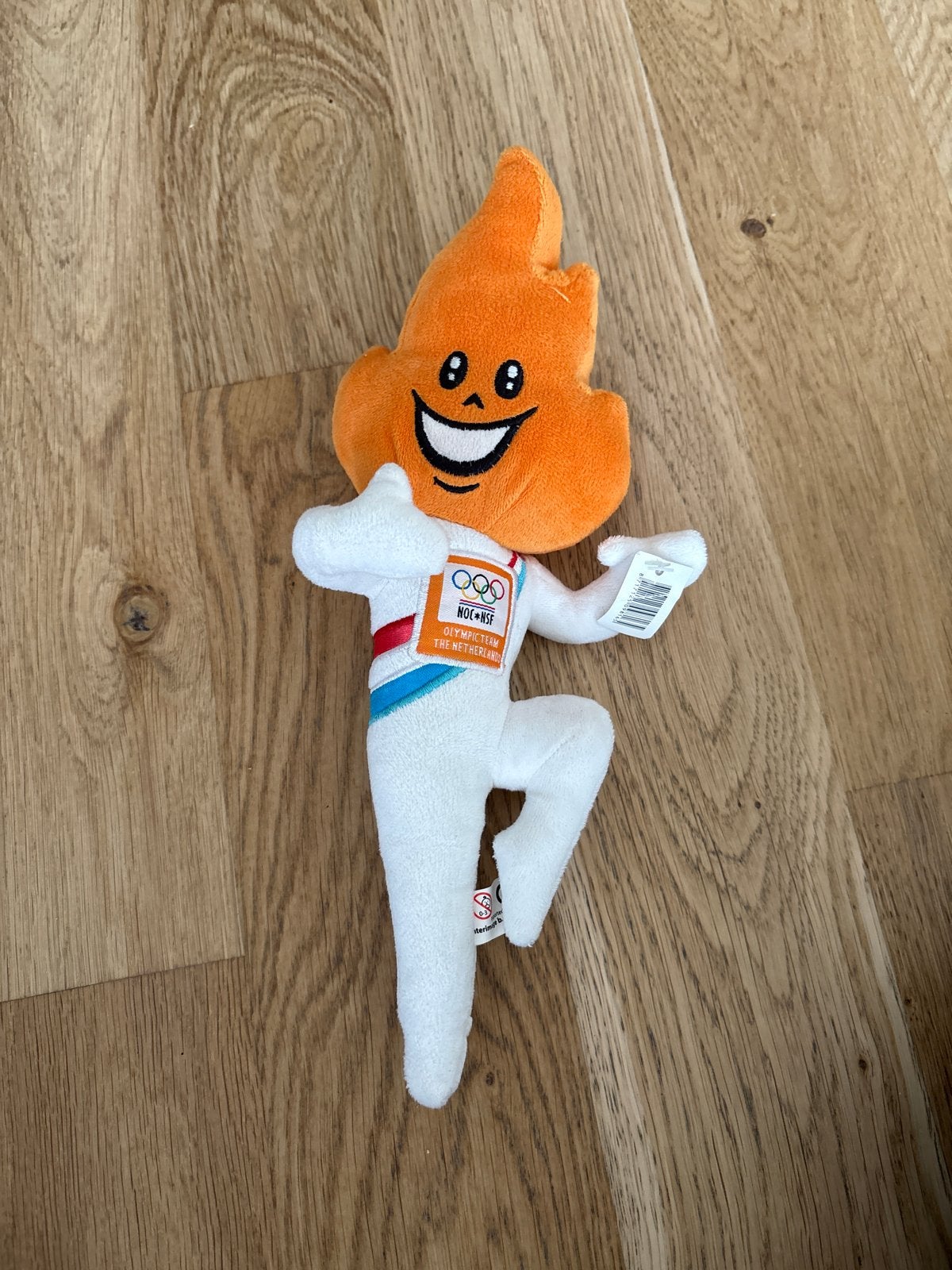 Olympische Spelen Mascotte Vlam Knuffel, Ophalen of Verzenden, Zo goed als nieuw