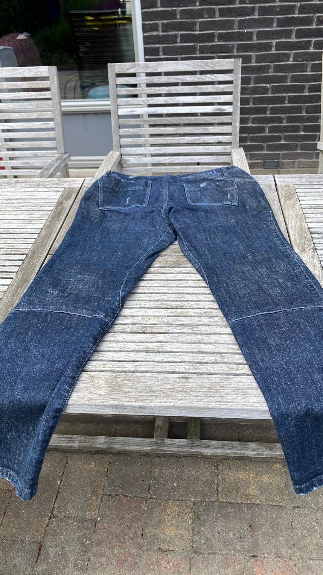 Highway 1 Motorbroek Jeans - Maat 38/32, Motoren, Kleding | Motorkleding, Ophalen of Verzenden, Tweedehands, Heren, Broek | textiel