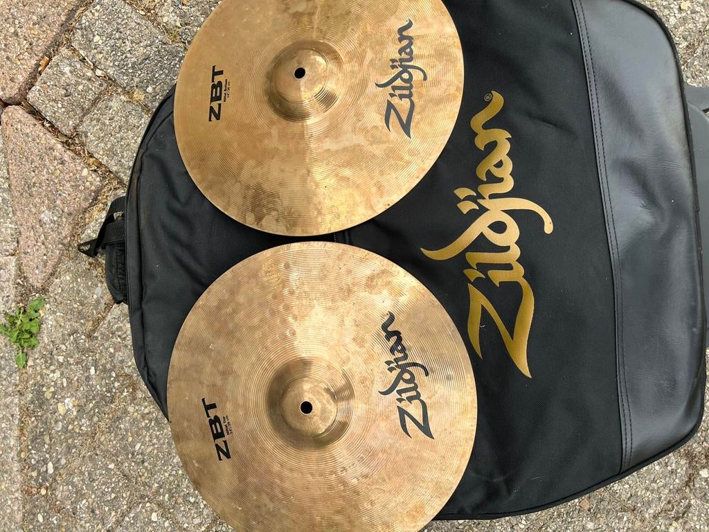 Zildjian ZBT set. hi hats - ride - crash, Muziek en Instrumenten, Drumstellen en Slagwerk, Gebruikt, Overige merken, Ophalen