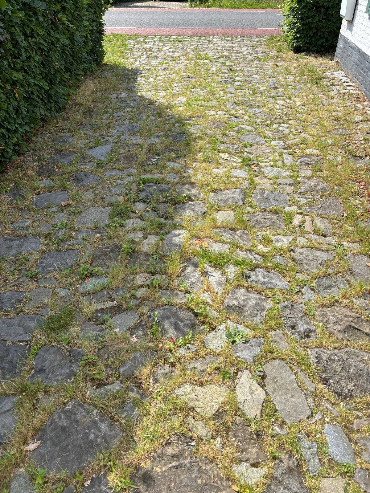 Gratis kasseien / zwerfkeien voor bestraten oprit of looppad, Tuin en Terras, Tegels en Klinkers, Gebruikt, Overige typen, Natuursteen