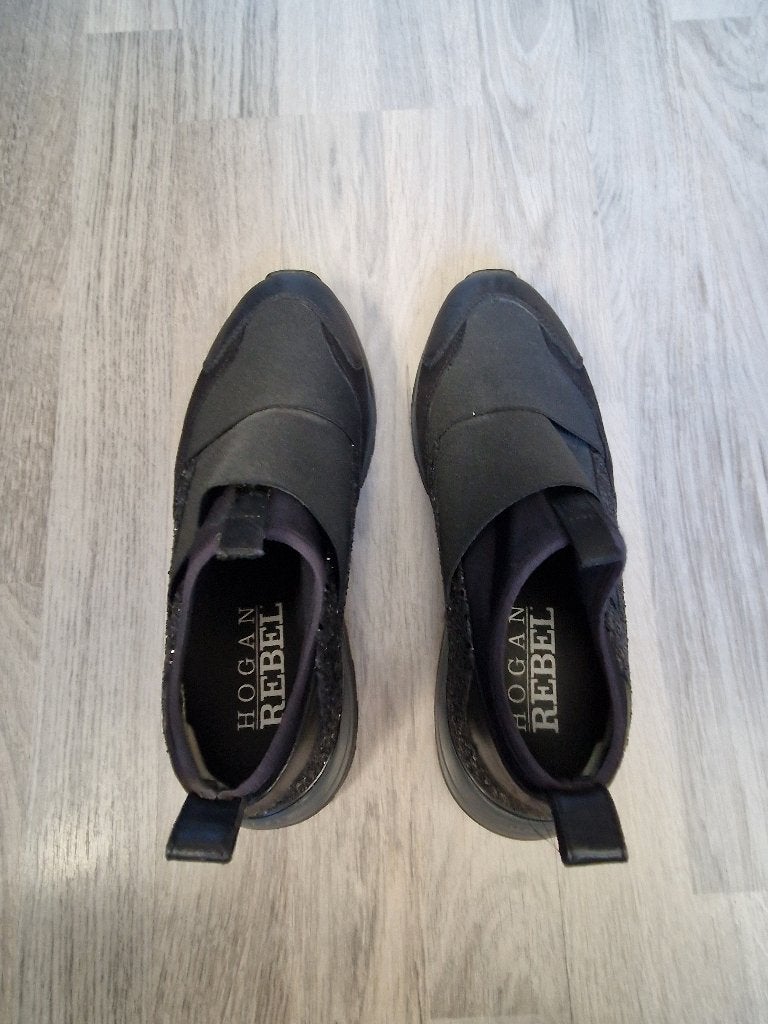 Hogan sneakers  mt 38.5, Zwart, Ophalen of Verzenden, Sneakers of Gympen, Hogan