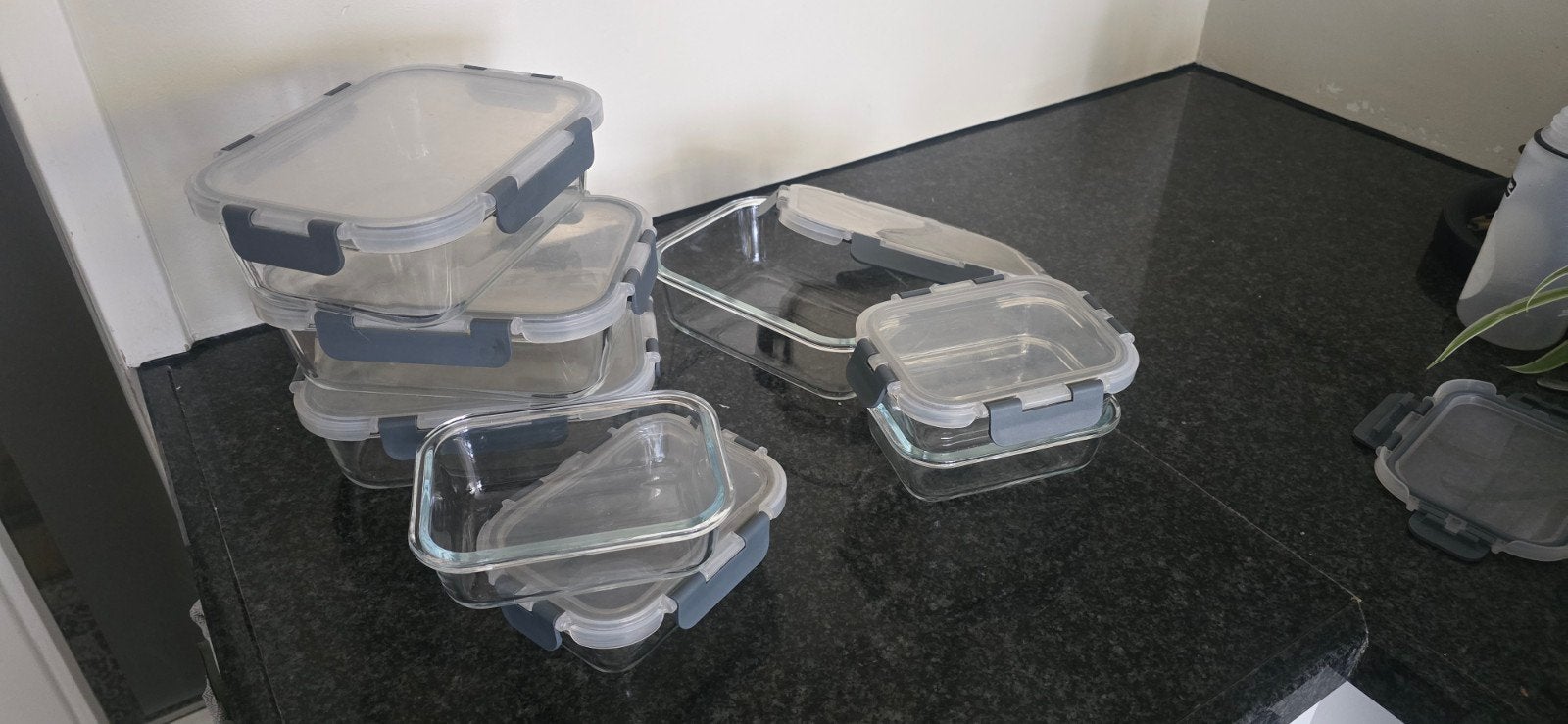 Glass meal prep containers, Ophalen, 25 tot 50 cm, Minder dan 100 cm