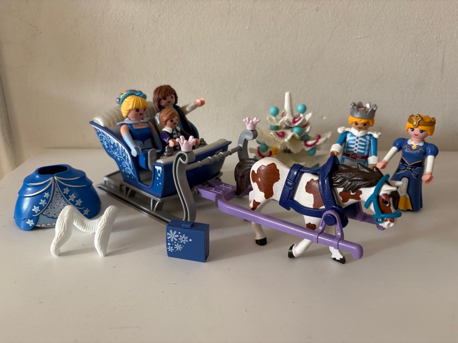 Playmobil Arrenslee Tocht met Figuren en Paard, Kinderen en Baby's, Gebruikt, Losse onderdelen, Voertuig, Ophalen of Verzenden