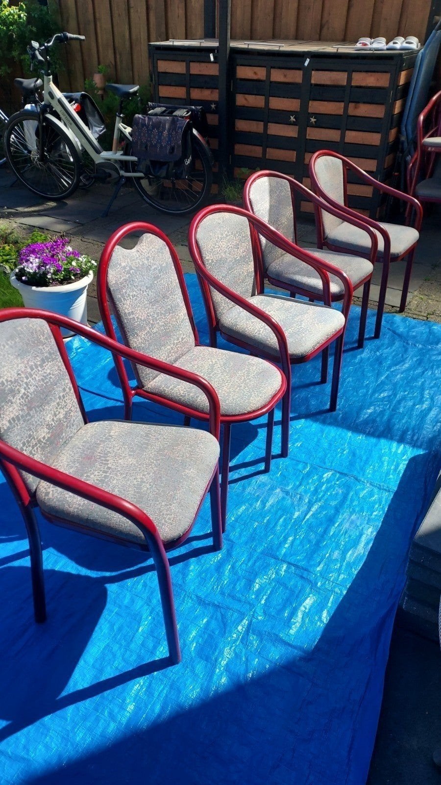 een comfort 20 stoelen met leuning +3stoelen zonder, Ophalen of Verzenden