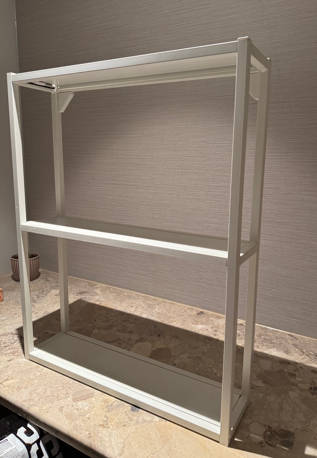 IKEA ENHET Wall Frame with Shelves – White – 60x15x75 cm, Ophalen of Verzenden, Zo goed als nieuw