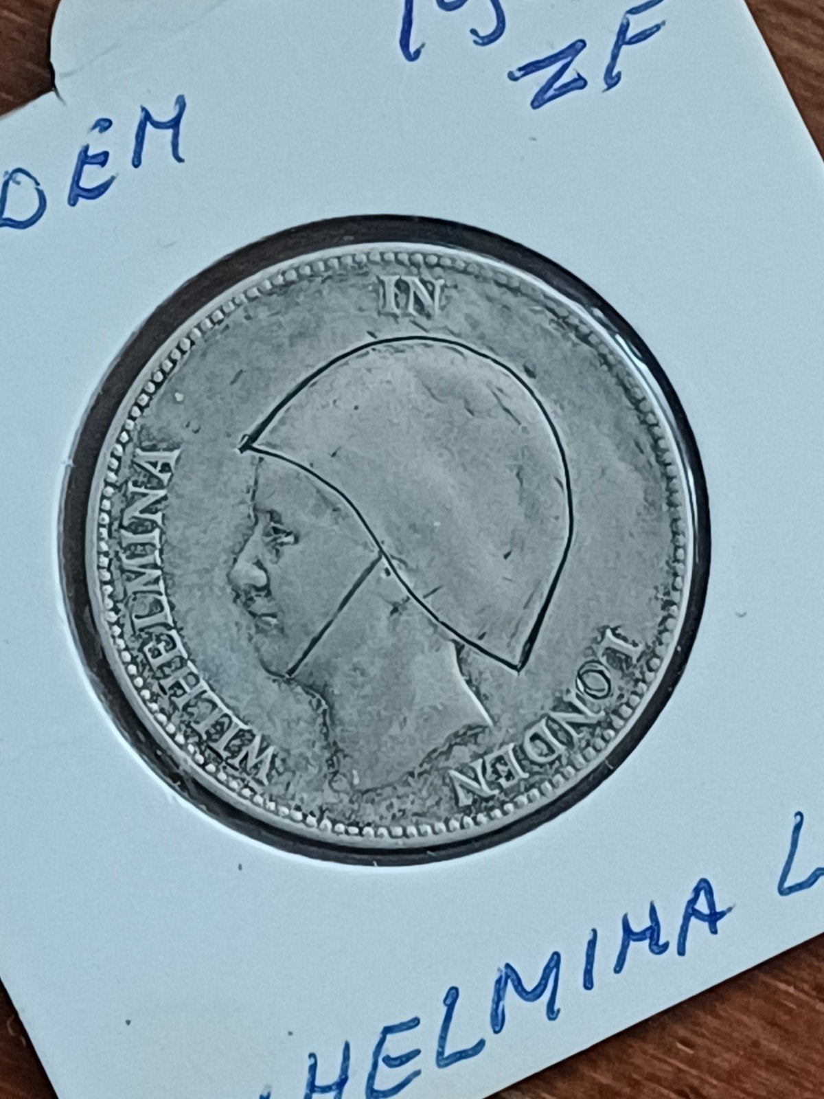 Wilhelmina in Londen 1 gulden 1931 Zilveren Munt, 1 gulden, Zilver, Ophalen of Verzenden, Koningin Wilhelmina