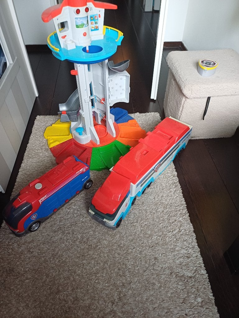 Paw patrol speel autos en voertuigen en figuren, Ophalen, Gebruikt