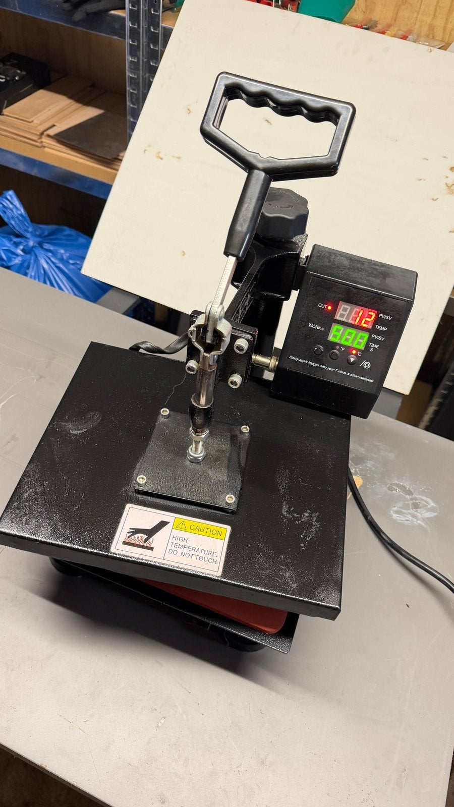Transferpers 23x30 cm – Hittepers / Sublimatiepers, Ophalen, Zo goed als nieuw
