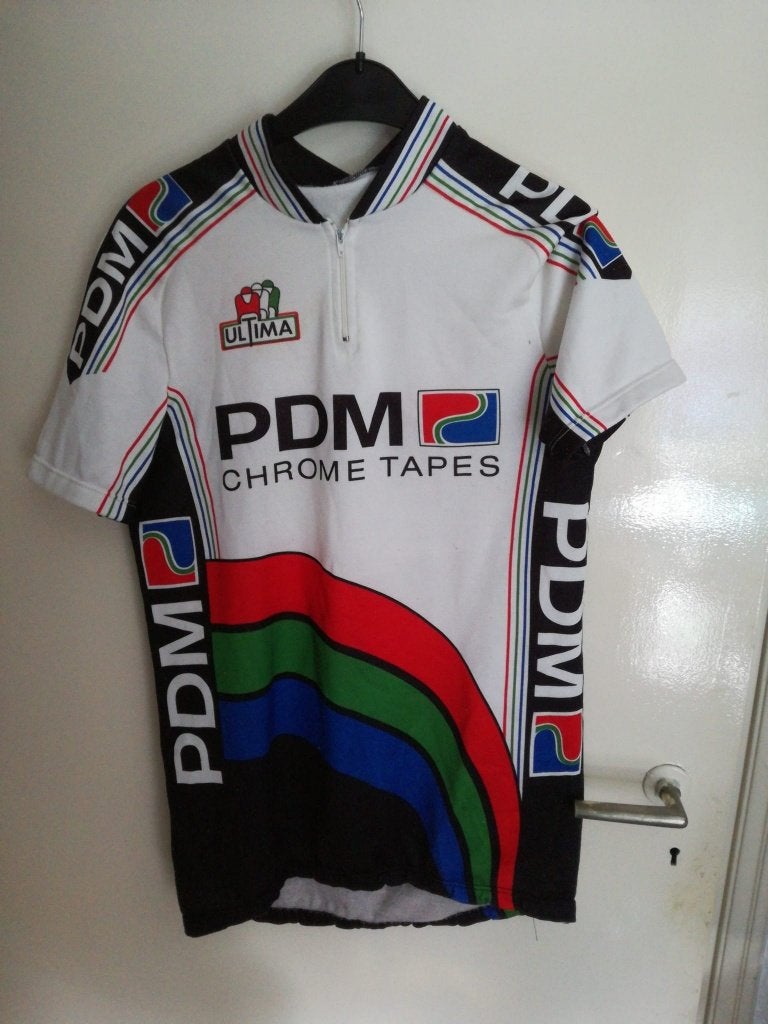 Unieke Zoldervondst PDM ultima wielrenshirt gedragen staat, Ophalen of Verzenden, Gebruikt, Overige typen