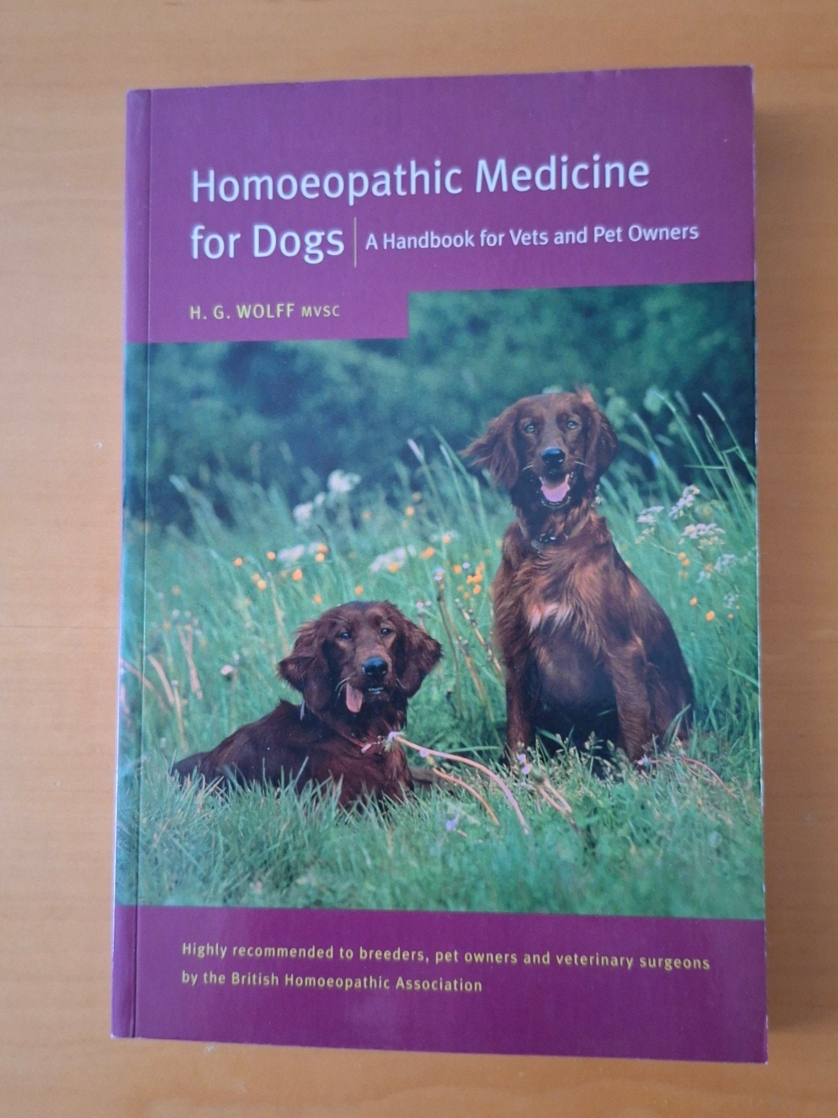 Homeopathische Geneeskunde voor Honden - H.G. Wolff, Boeken, Dieren en Huisdieren, Ophalen of Verzenden, Honden