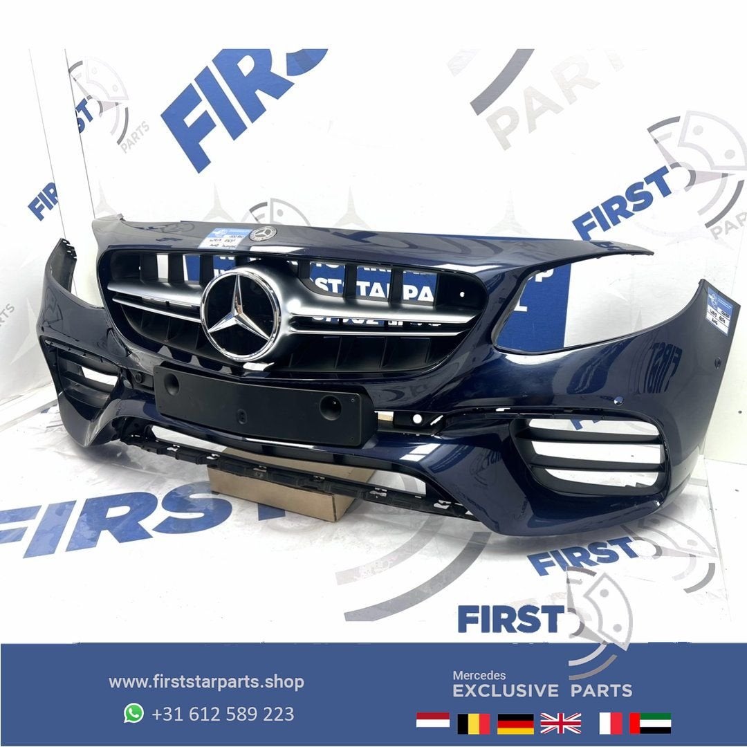 W213 E63 AMG VOORBUMPER E63s BUMPER COMPLEET origineel Merce, Gebruikt, -, Voor, Ophalen of Verzenden