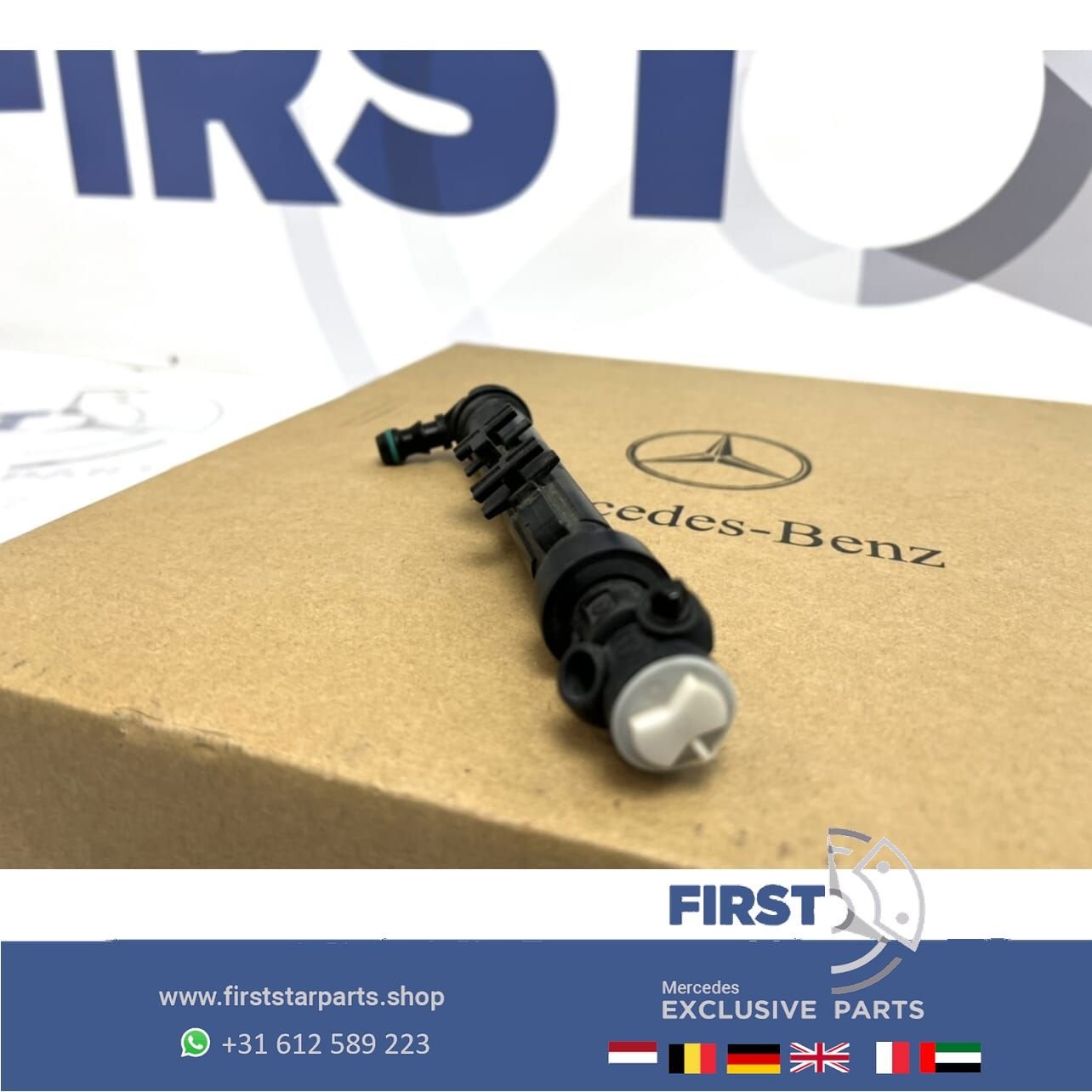 W176 A W117 CLA W156 GLA KLASSE KOPLAMP SPROEIER origineel M, Gebruikt, -, Ophalen of Verzenden, -