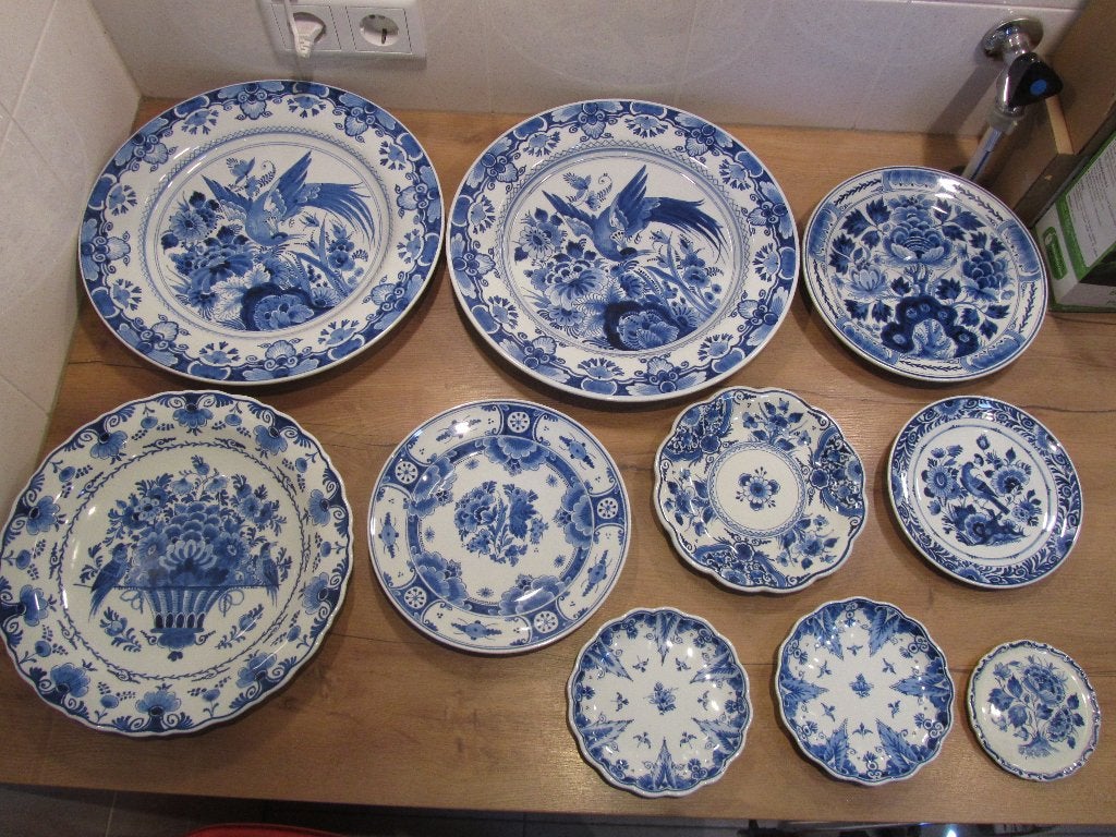 Porceleyne Fles wandborden deel 2, Ophalen of Verzenden