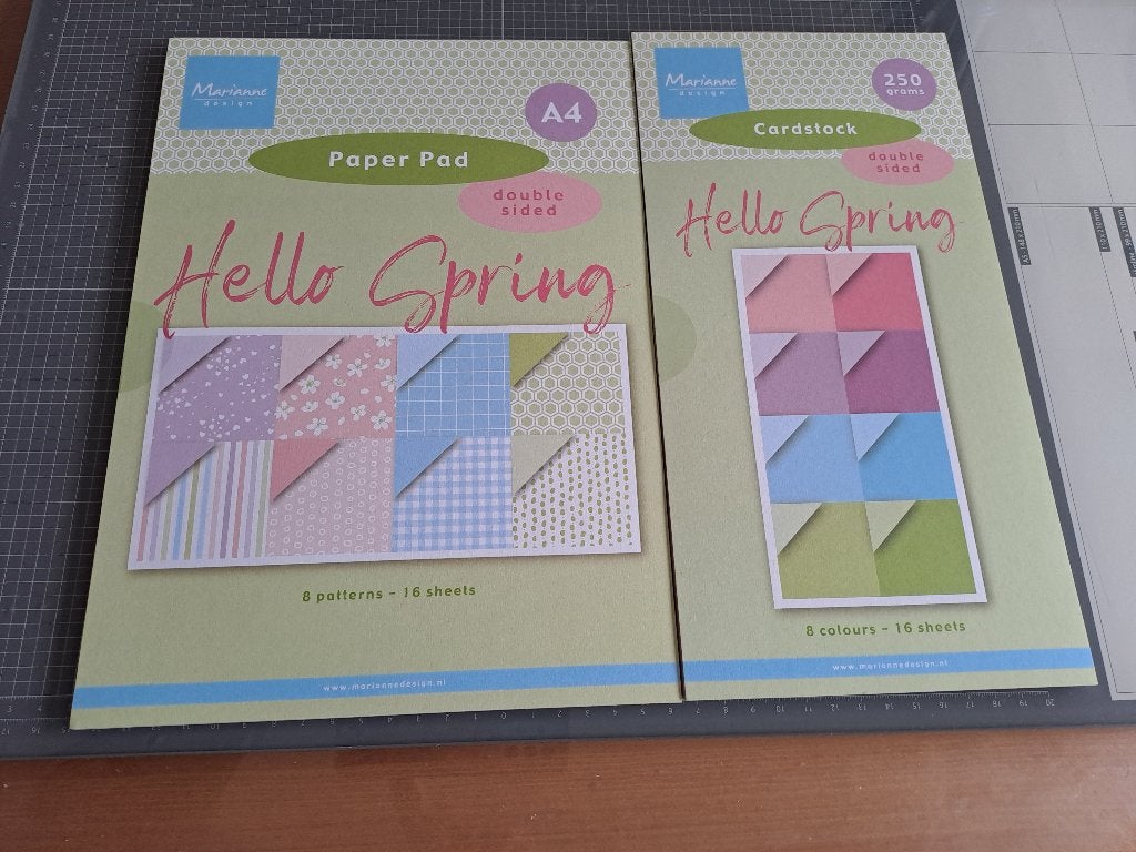 marianne design papier Hello Spring, Ophalen, Nieuw, Overige thema's, Pons of Mal