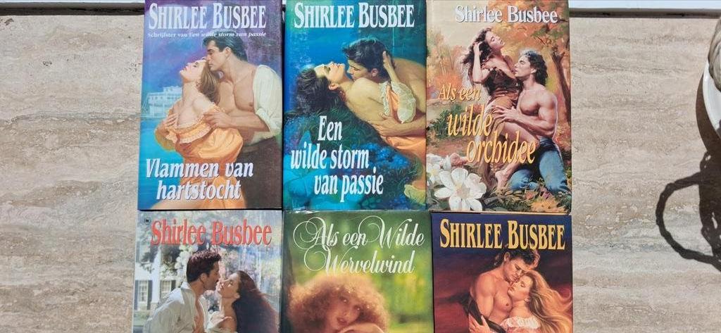 Shirlee Busbee Romantische Boeken Collectie 6 st. voor 15.00, Boeken, Ophalen of Verzenden, Gelezen, Shirlee Busbee, Nederland