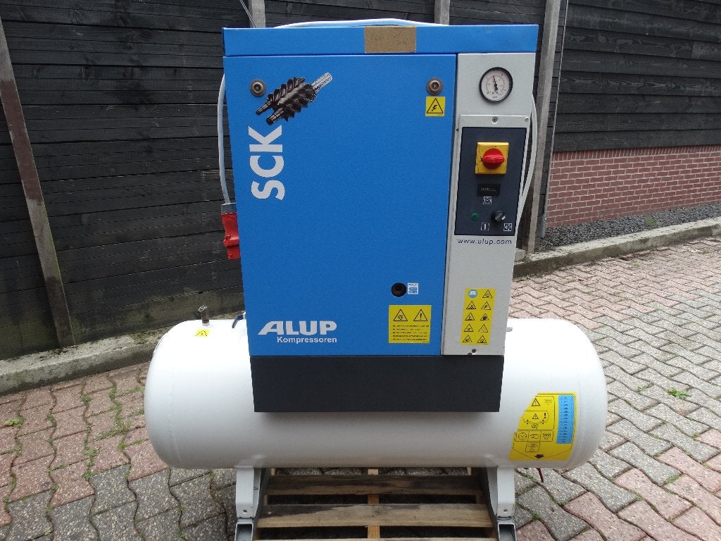 SCHROEFCOMPRESSOR ALUP 7,5KW 1000l. per min., Minder dan 25 liter, Ophalen of Verzenden, Zo goed als nieuw, 200 tot 400 liter/min