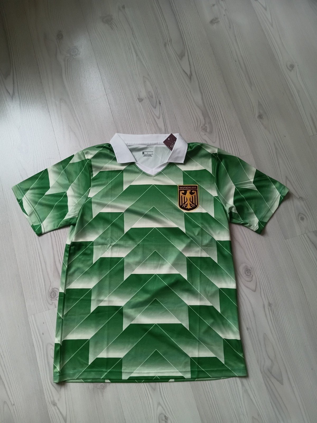 Duitsland retro voetbalshirt in size large/xl, Maat XL, Ophalen of Verzenden, Nieuw, Shirt