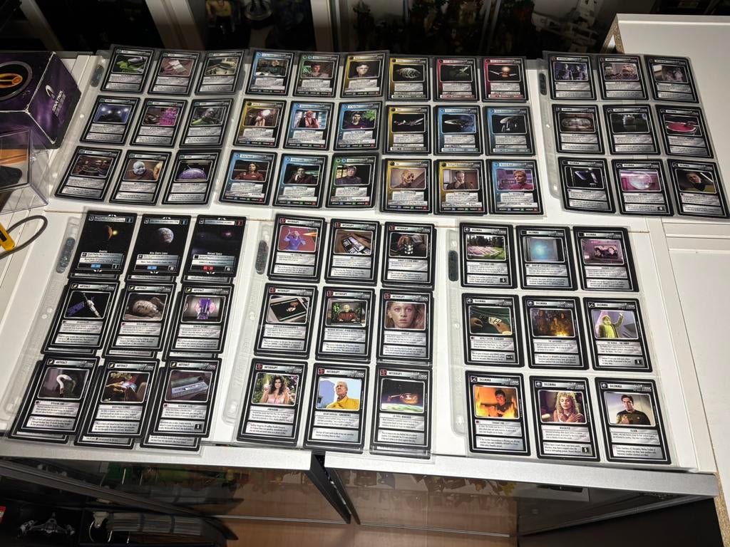 Star Trek CCG Alternate Universe complete set met UR, Ophalen of Verzenden, Zo goed als nieuw