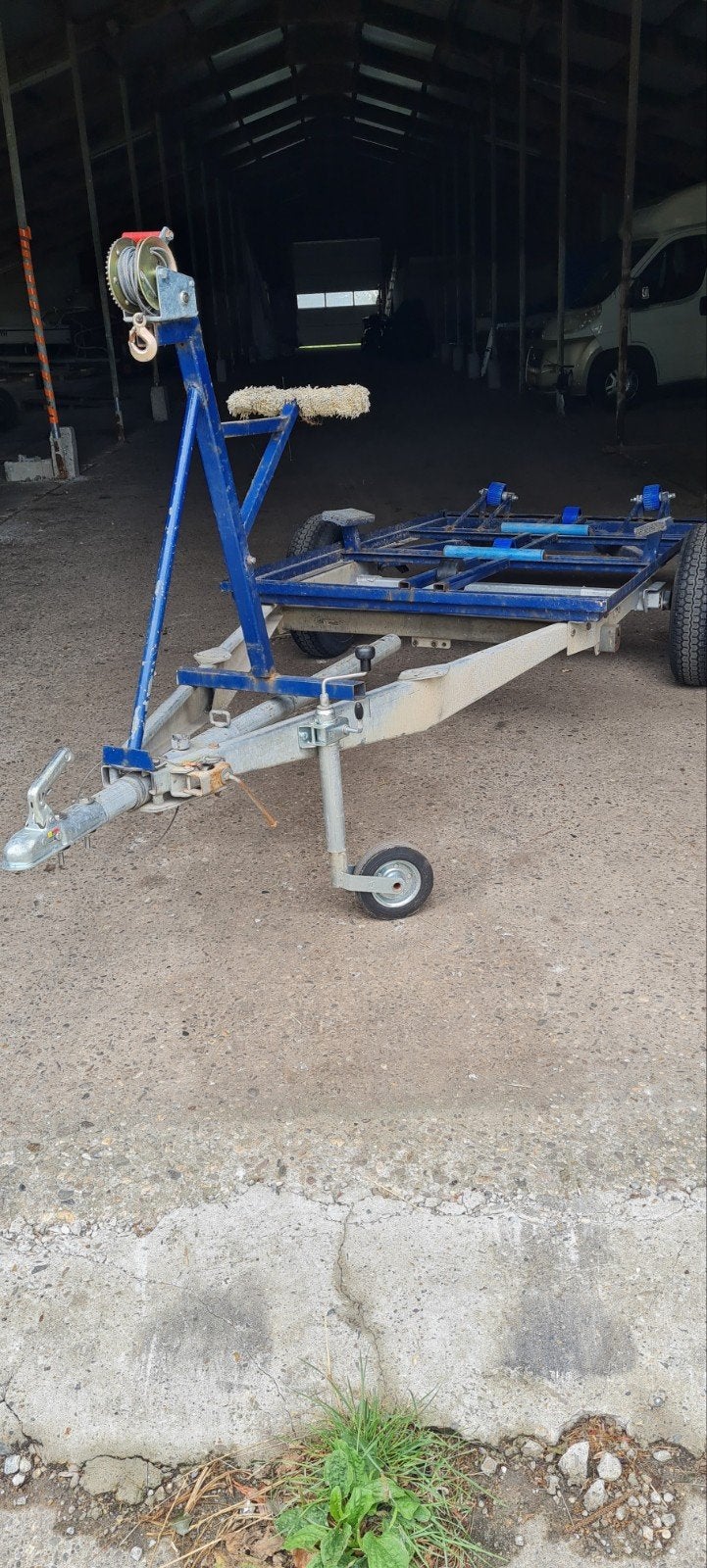 boottrailer voor onderdelen., Ophalen, Gebruikt, Overige typen, Motorboot