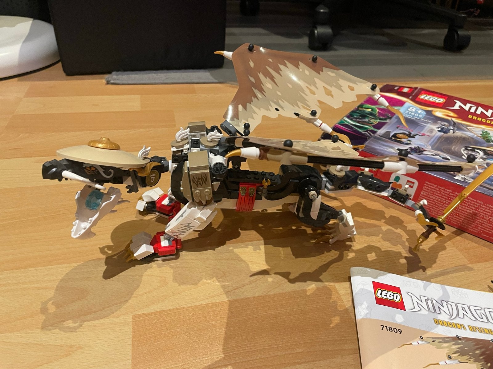 LEGO Ninjago 71809 Draak van de Ring van de Elementen, Ophalen, Zo goed als nieuw, Overige merken