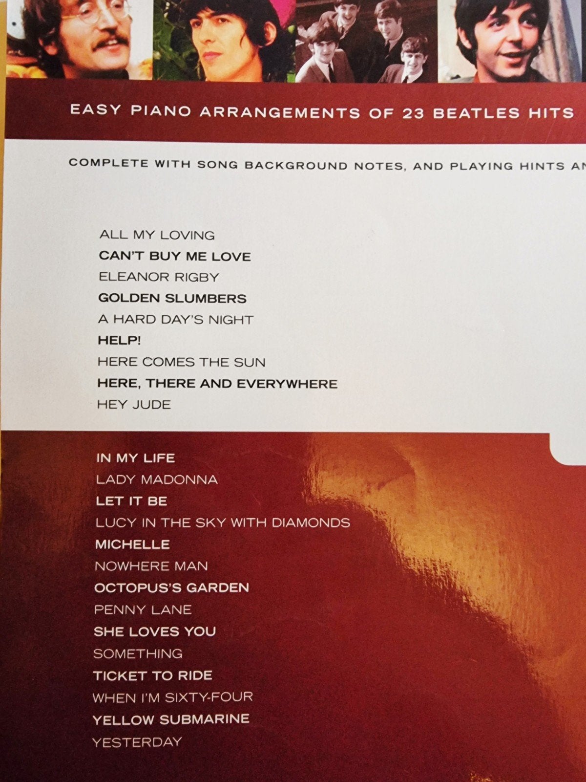 The Beatles - Really Easy Piano - 23 Great Hits P47, Muziek en Instrumenten, Bladmuziek, Verzenden, Zo goed als nieuw, Artiest of Componist
