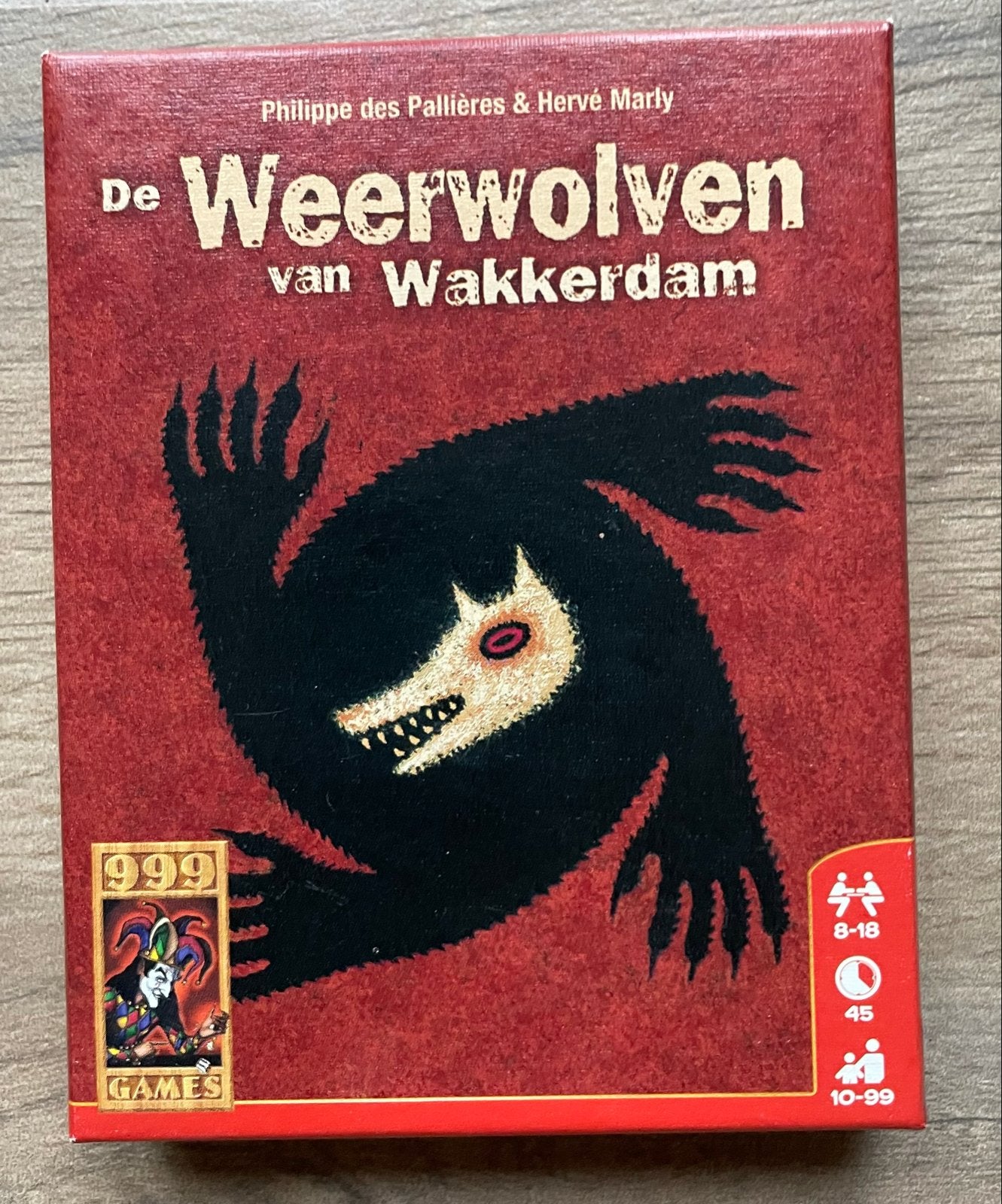 De Weerwolven van Wakkerdam - Gezellig gezelschapsspel, Vijf spelers of meer, Ophalen of Verzenden, Zo goed als nieuw