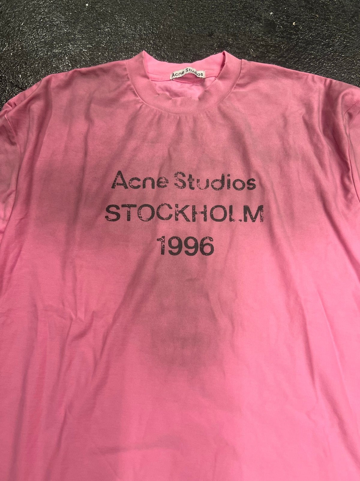 Acne Studios Stockholm 1996 longsleeve Maat S, Nieuw, Ophalen of Verzenden, Lange mouw, Roze