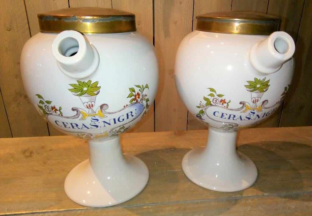 Apothekers potten, Antiek en Kunst, Curiosa en Brocante, Ophalen of Verzenden