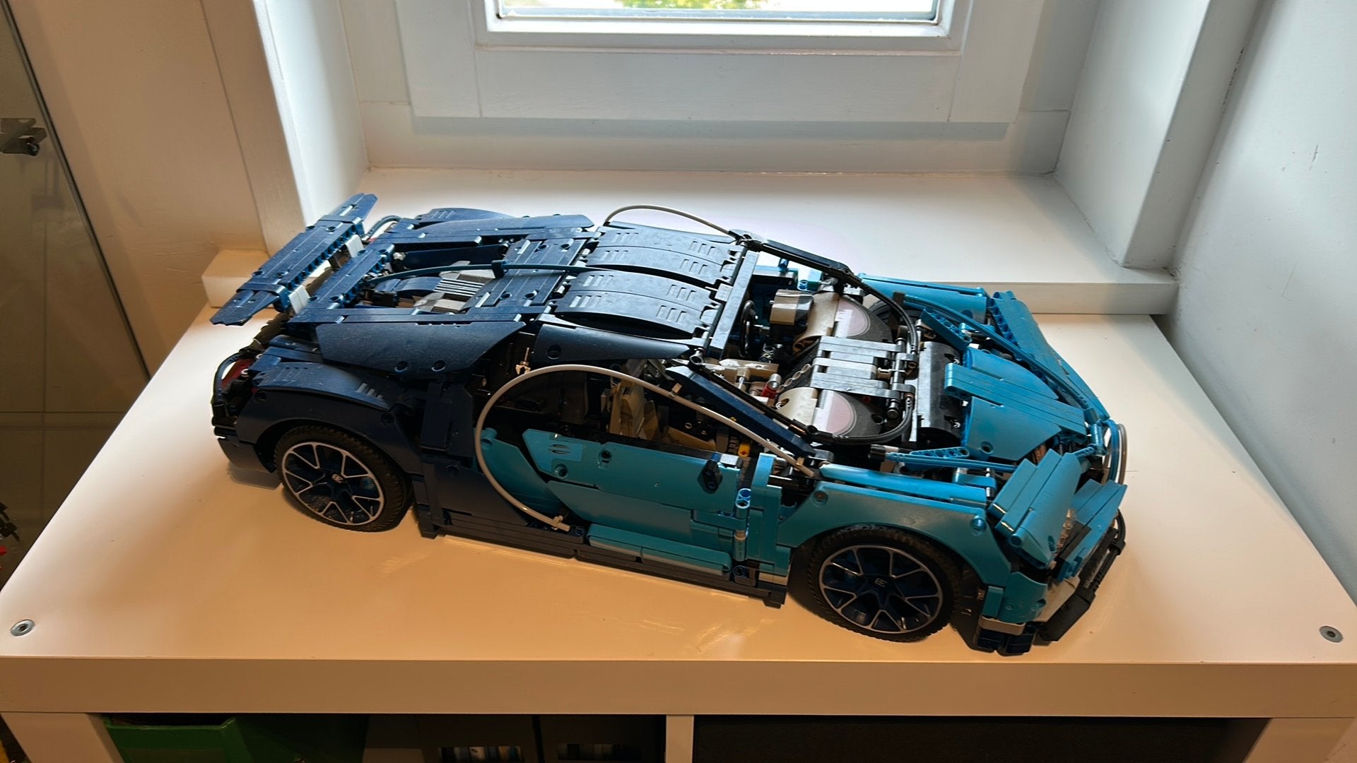 Lepin Technician Bugatti Chiron set 20086 incl. instructies, Ophalen of Verzenden, Gebruikt, Overige merken