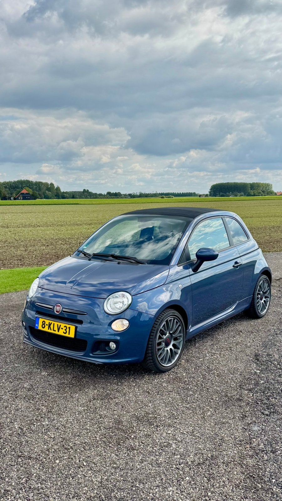 Fiat 500C S Twinair 0.9 Turbo 85pk 2013 (nieuw daksysteem), Auto's, Cabriolet, Origineel Nederlands, USB, Handgeschakeld