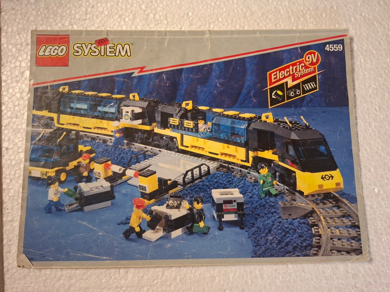 Lego trein bouwtekening boek nr 4559, Kinderen en Baby's, Speelgoed | Duplo en Lego, Gebruikt, Overige thema's, Lego, Accessoire
