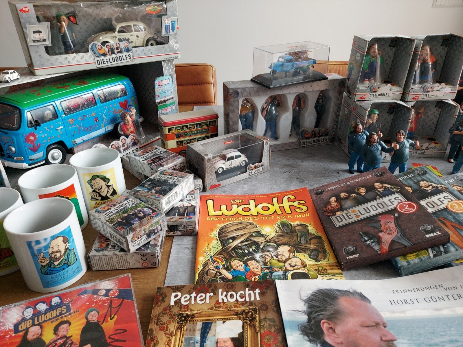 Te koop Ludolfs verzameling, Ophalen